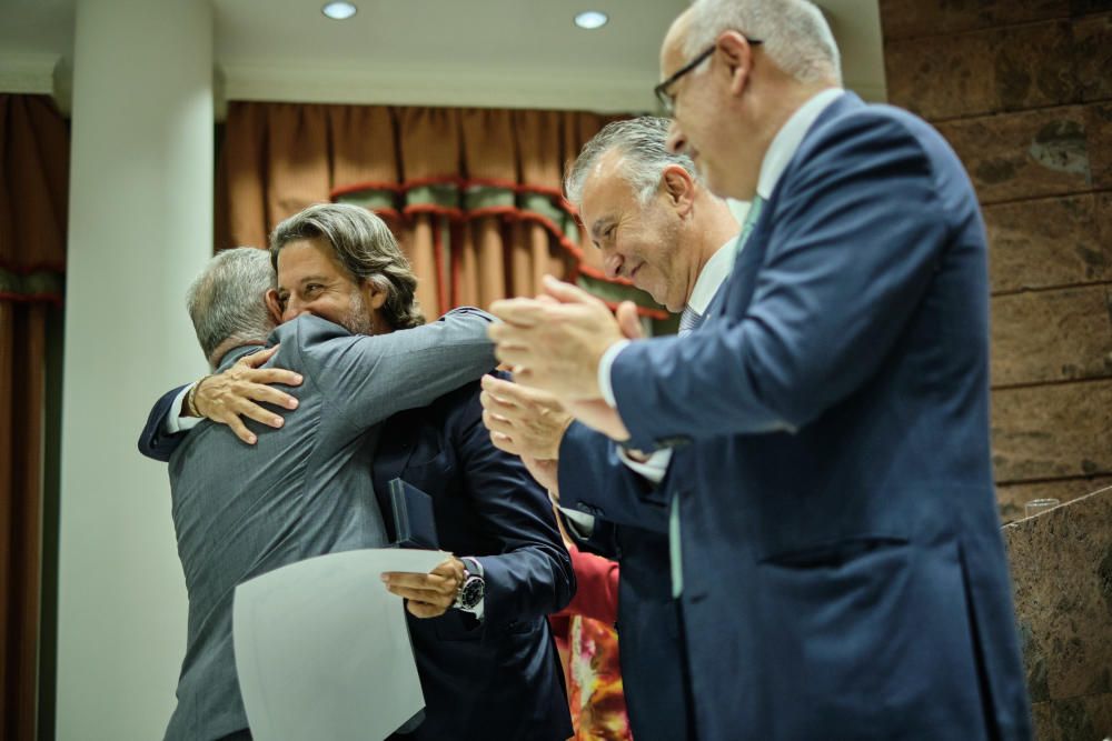 Incendios en Gran Canaria, homenaje a los 'héroes'