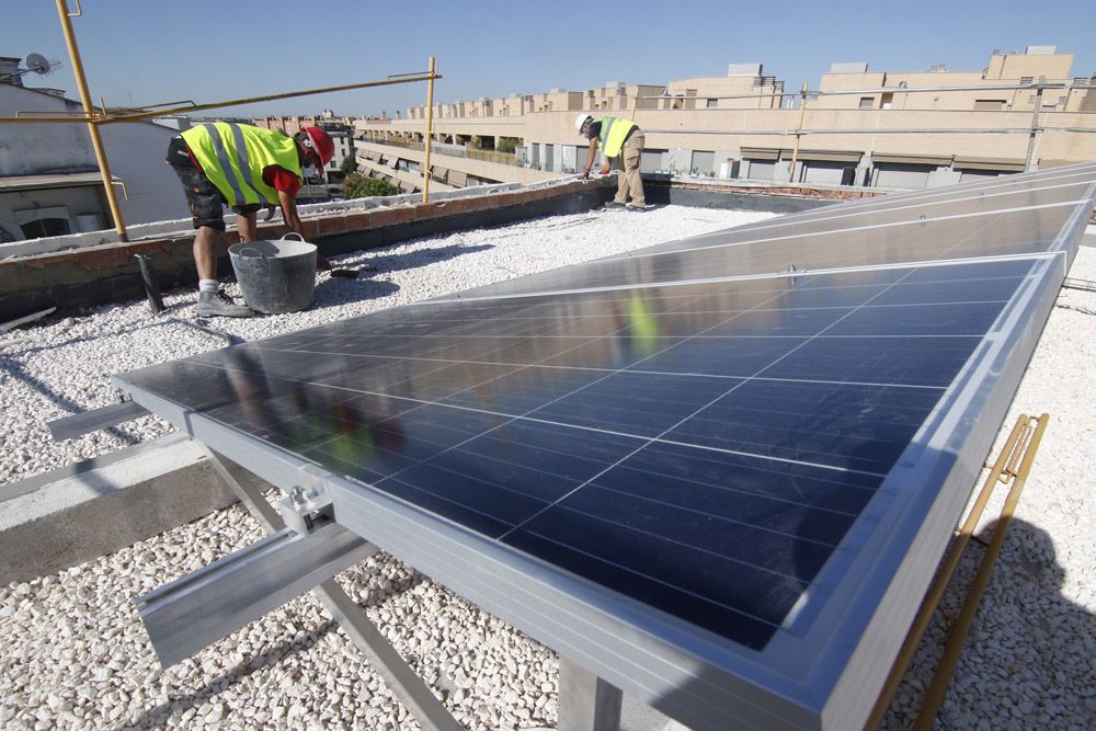 Paneles solares para viviendas de Moreras