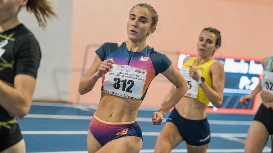 Daniela García bate el récord de Baleares de 800 metros indoor por segunda vez este año