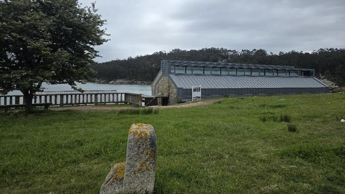 Vista del Museo del Salazón de O Grove.