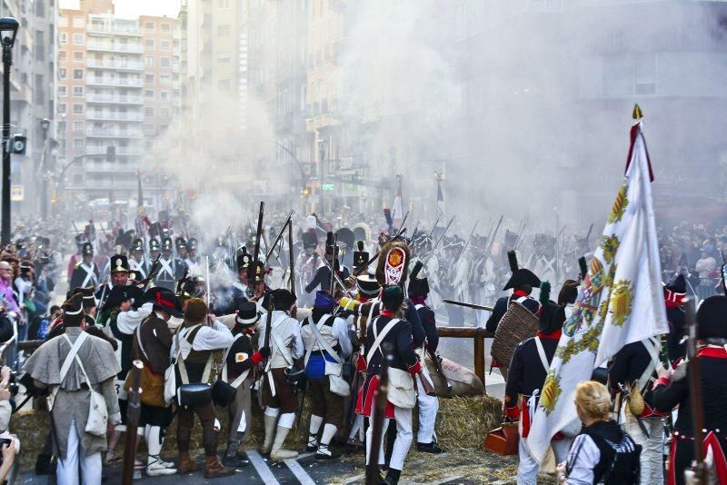 Recreación de la Batalla de Los Sitios en Zaragoza