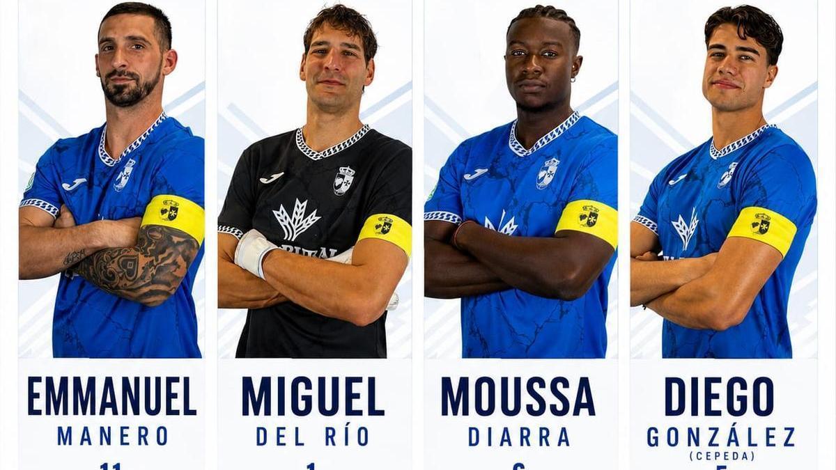 Cortés ya tiene capitanes para su CD Villaralbo antes del inicio de liga