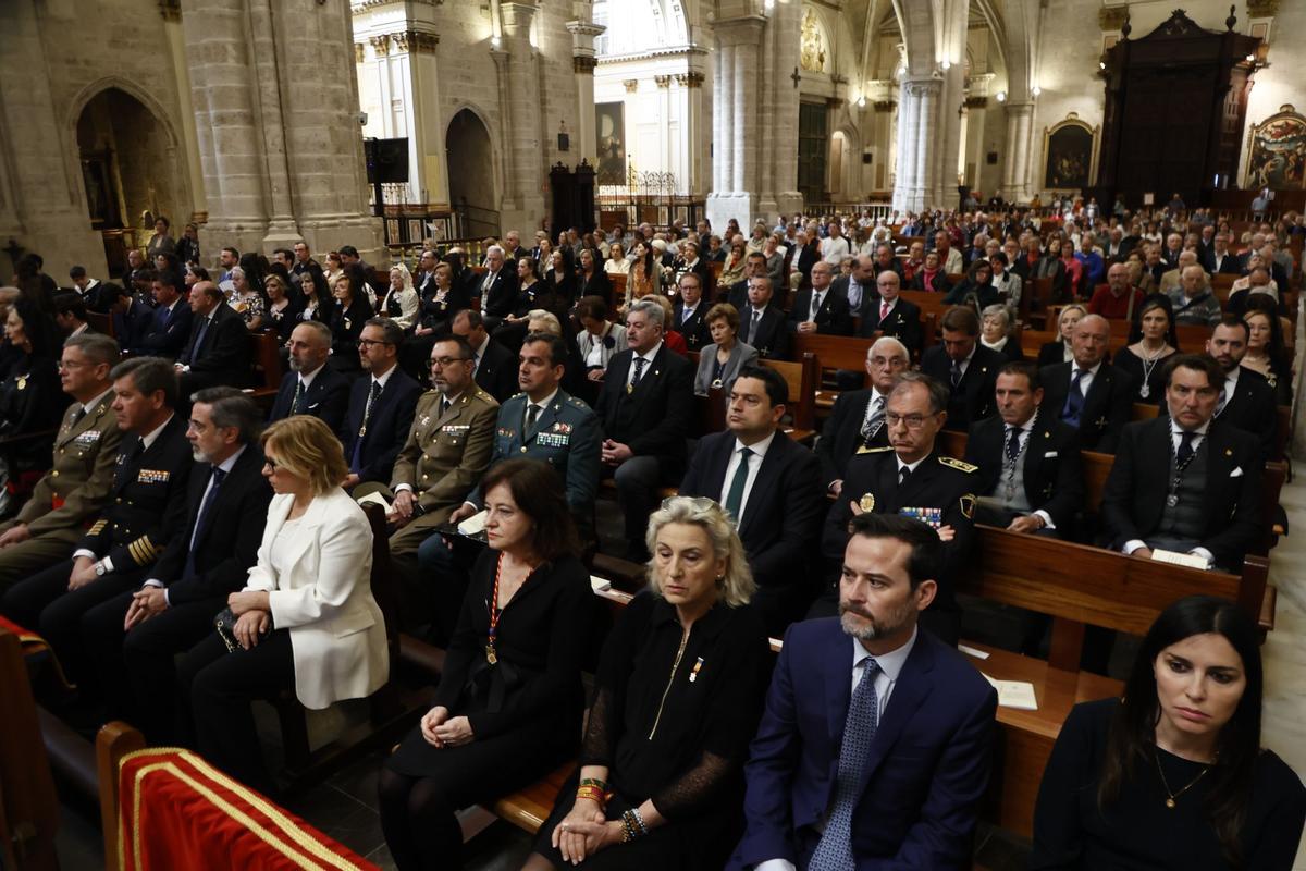 Aspecto de la Catedral en la Misa