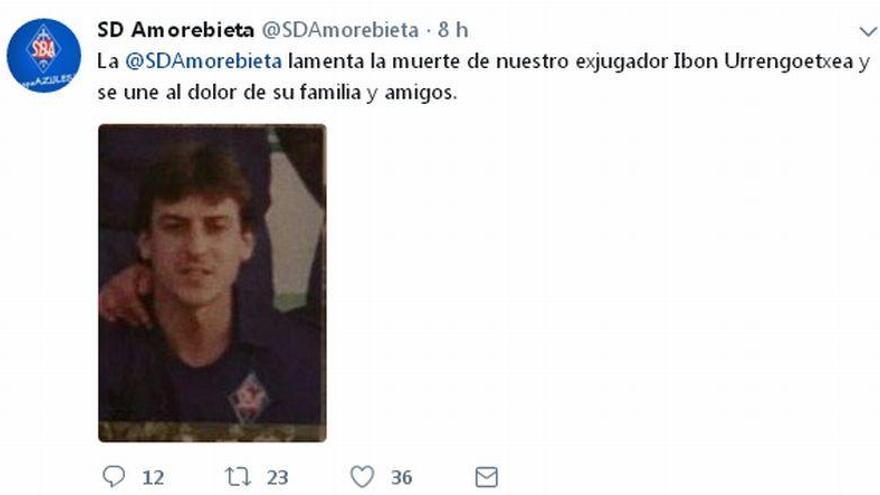 Muere un exjugador de la SD Amorebieta tras recibir una paliza en Bilbao