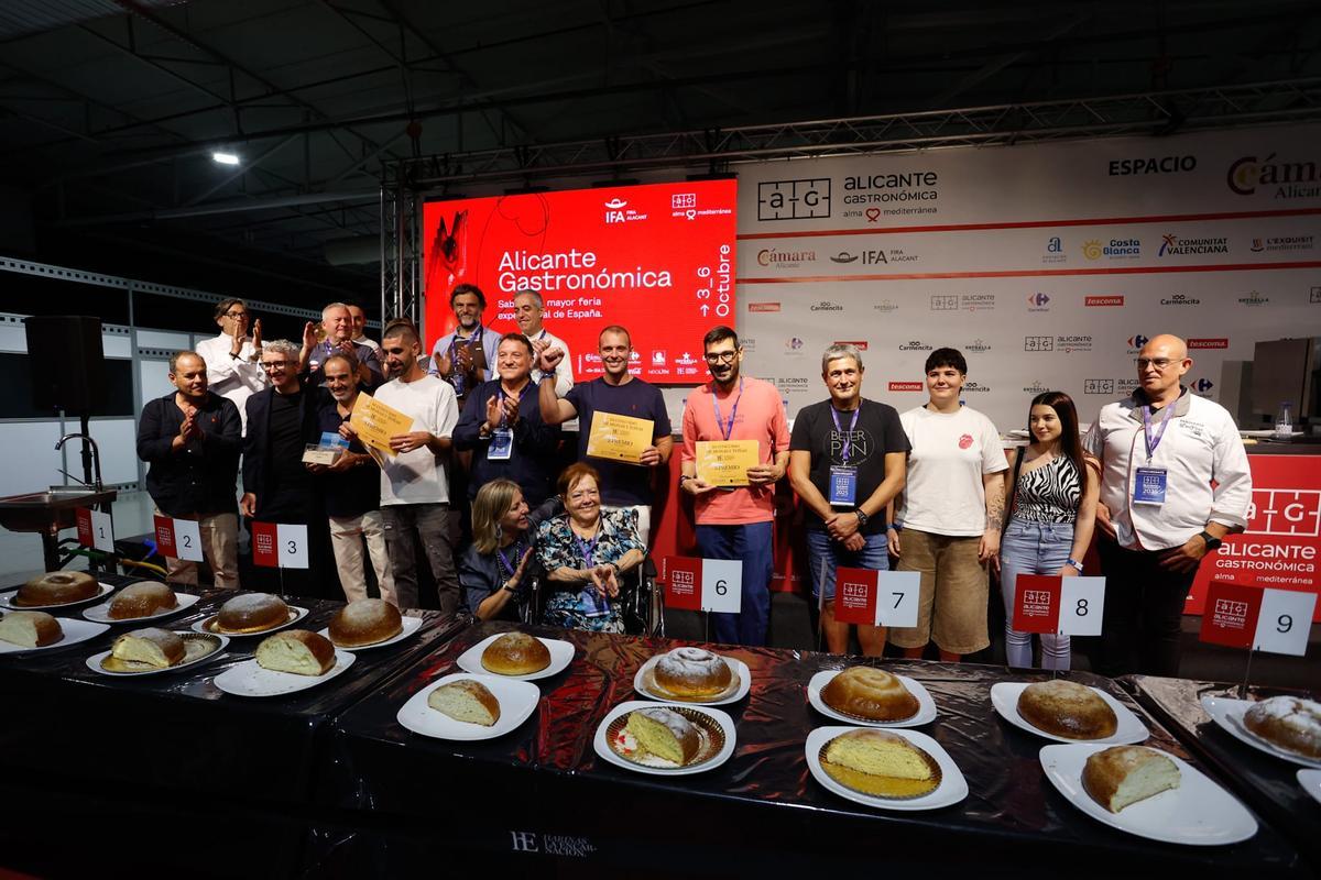 Las toñas participantes a concurso, en Alicante Gastronómica