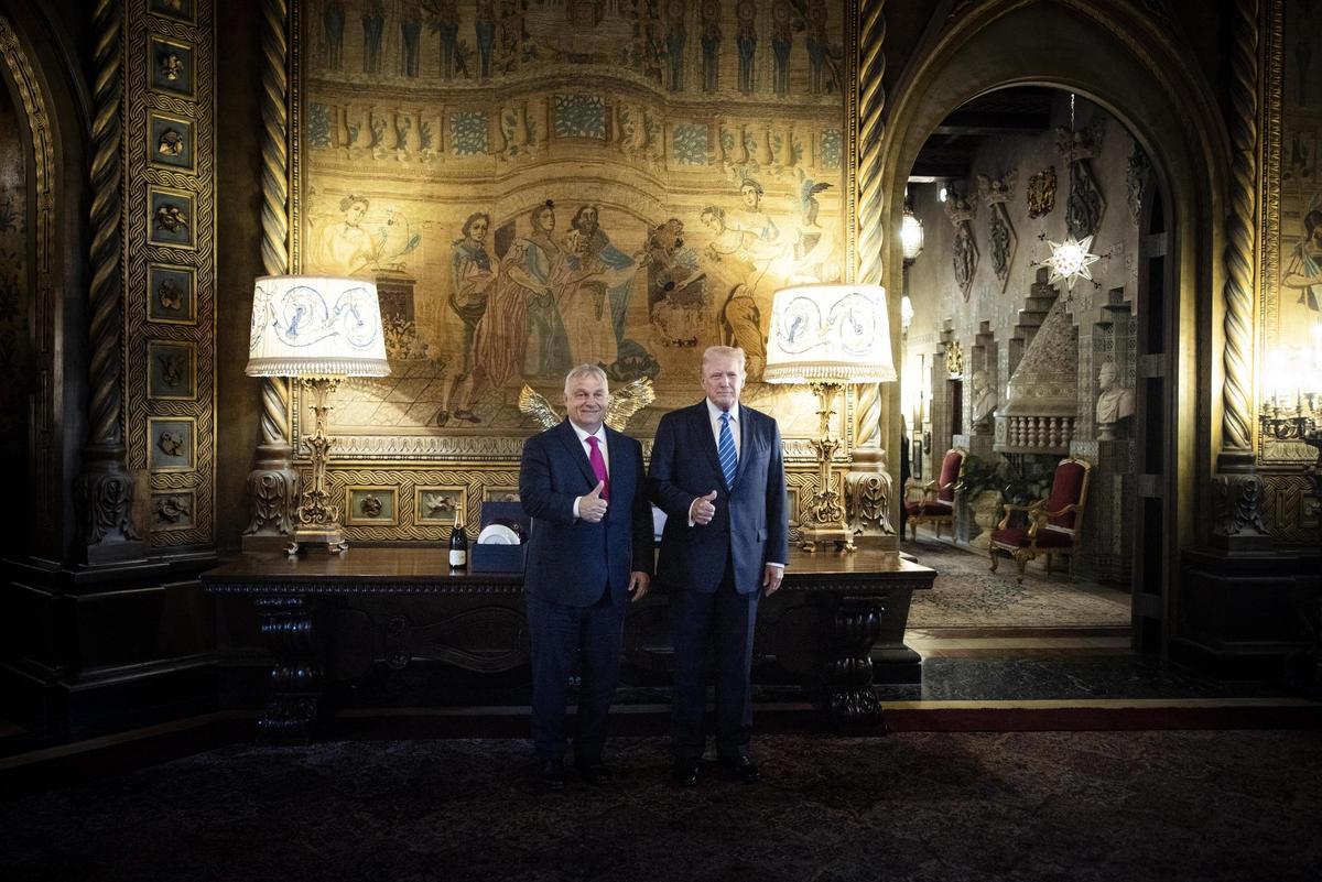 El primer ministro húngaro, Viktor Orban, se ha reunido recientemente con el candidato a la presidencia de EE UU en Donald Trump en la extravagante mansión de Mar-a-Lago en Florida diseñada por el arquitecto de origen vienés Marion Sims Wyeth