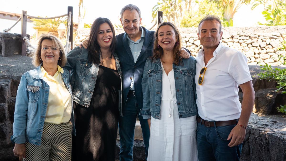 Acto del PSOE de Lanzarote con José Luis Rodríguez Zapatero en La Florida