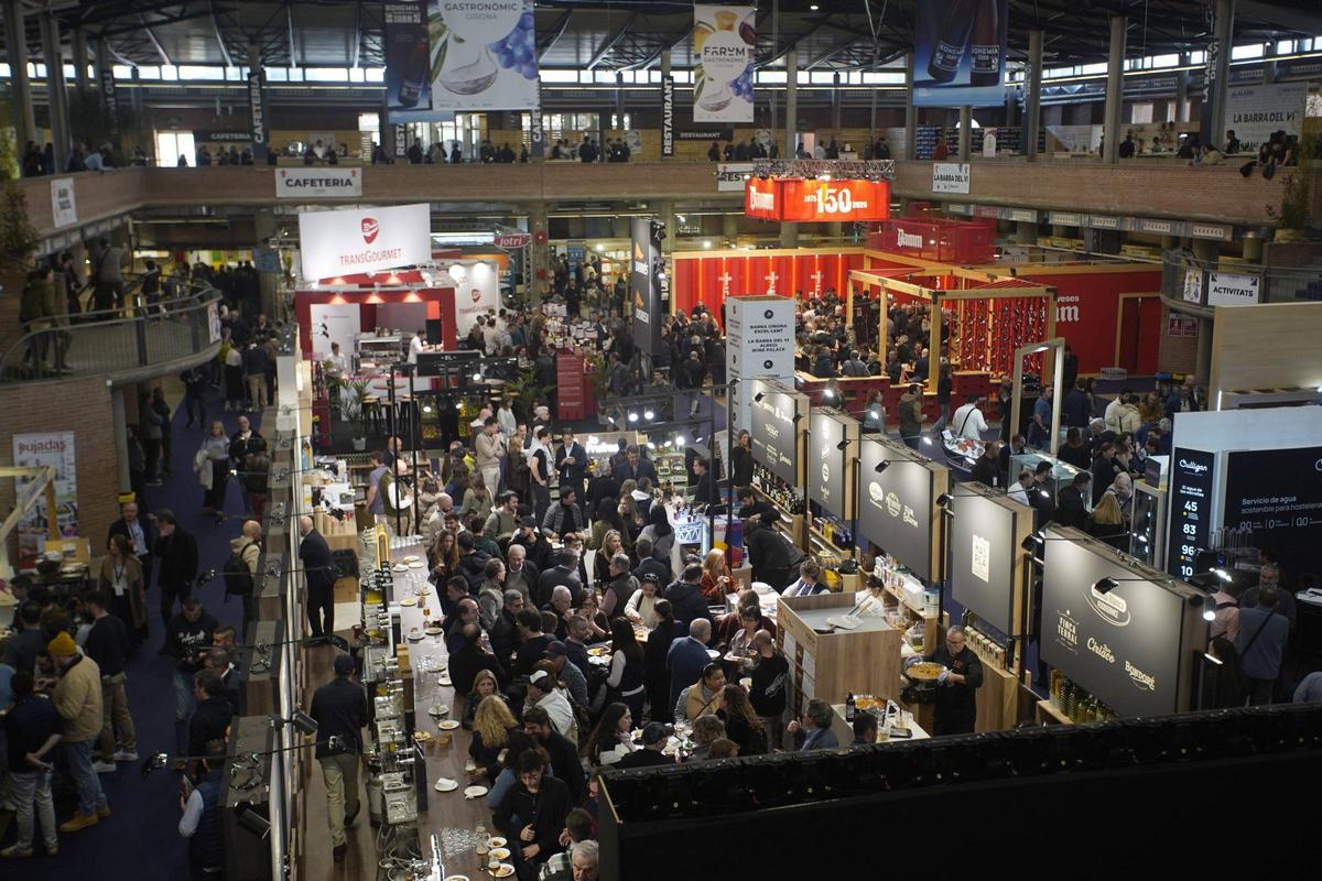 Ambient del primer dia del Fòrum Gastronòmic.