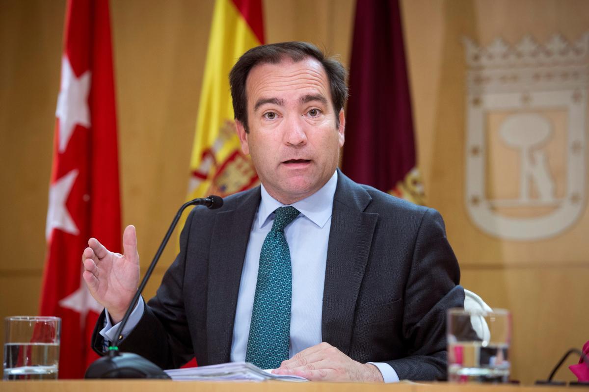 El delegado de Medio Ambiente de Madrid, Borja Carabante.