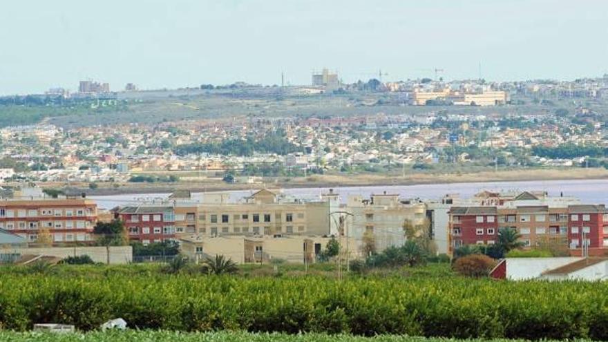 Los Montesinos, con docenas de casas sin licencia en suelo no urbano.