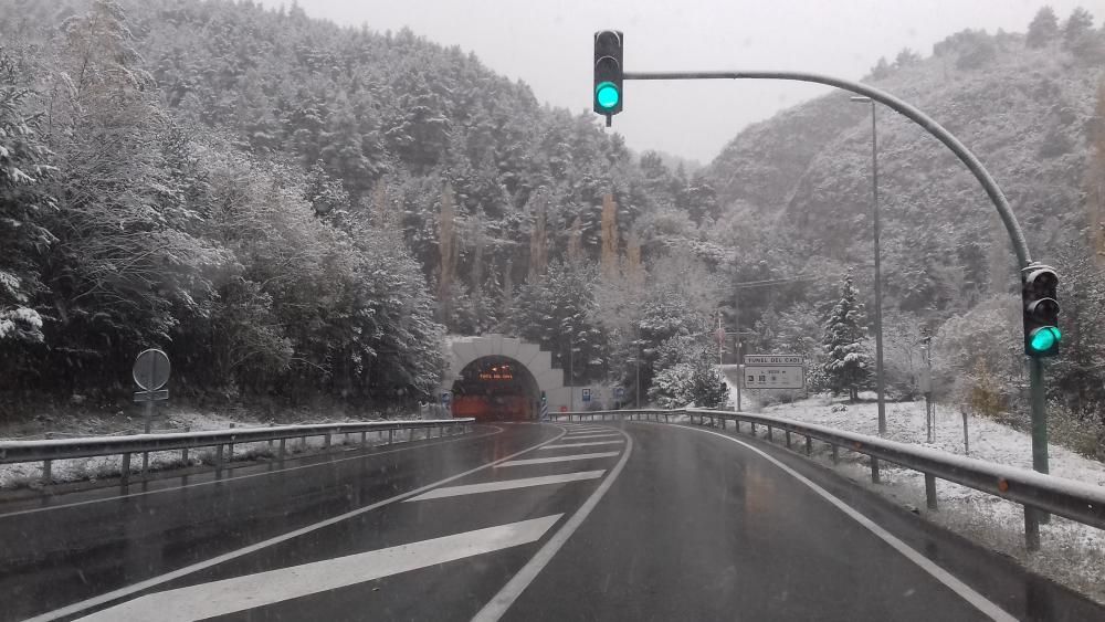 Neu a mil metres a la Cerdanya