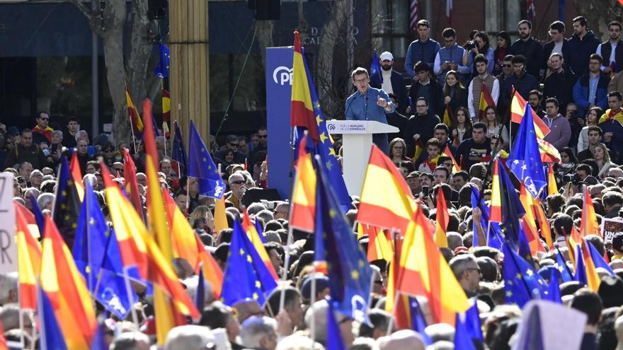 Erneut Großprotest gegen Amnestie für Separatisten in Spanien