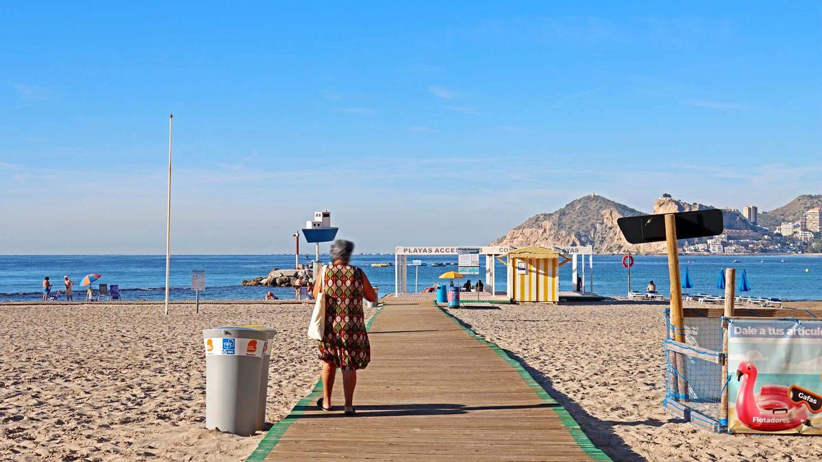 Las playas de Benidorm son un gran atractivo para las personas mayores