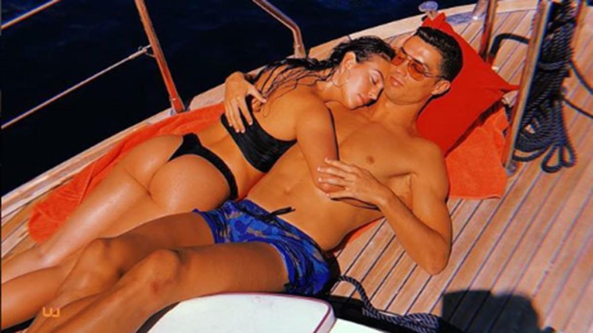 La sensual foto de Georgina y Cristiano Ronaldo