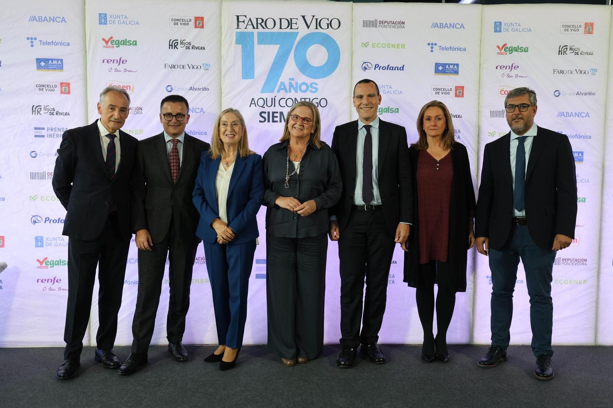 La celebración del 170 aniversario de Faro de Vigo, en imágenes