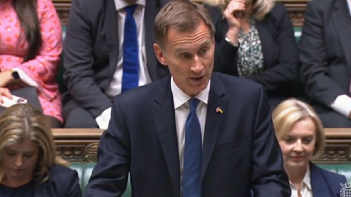 Jeremy Hunt fent una declaració a la Cambra de Representants del Regne Unit | PARLAMENT  BRITÀNIC