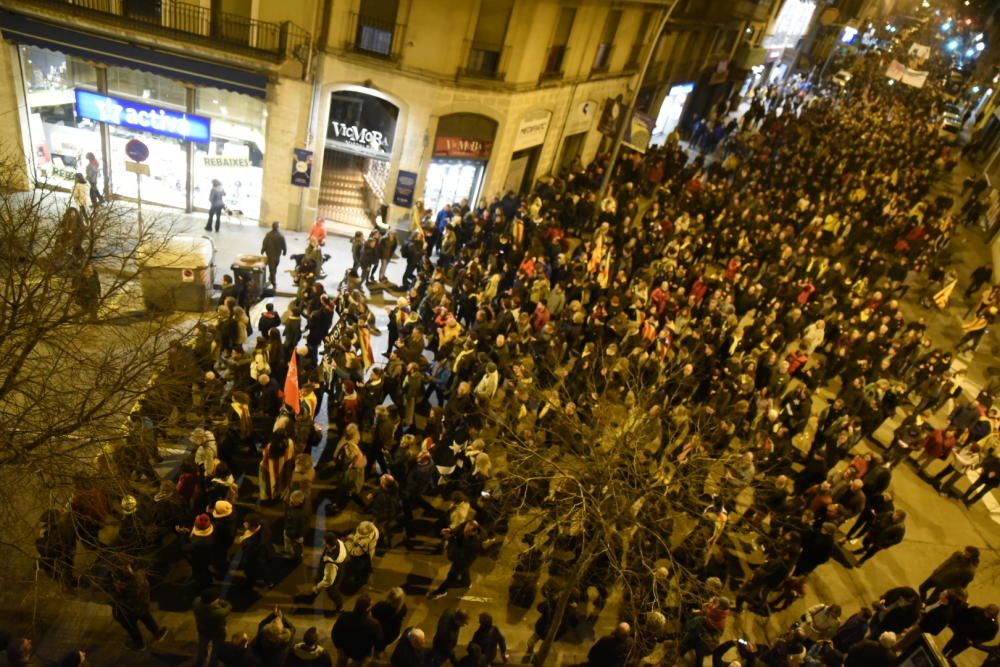 Manifestació del 21-F a Manresa