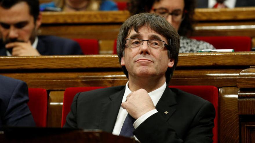 Puigdemont: "La decisión de algunas empresas de irse no tiene efectos reales en nuestra economía"