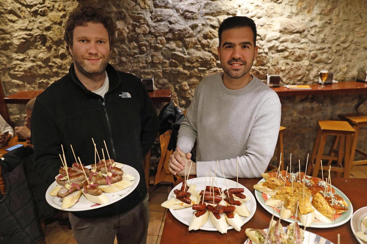 Les imatges del Zanpanzar, la primera taverna basca de Girona Les imatges del Zanpanzar, la primera taverna basca de Girona