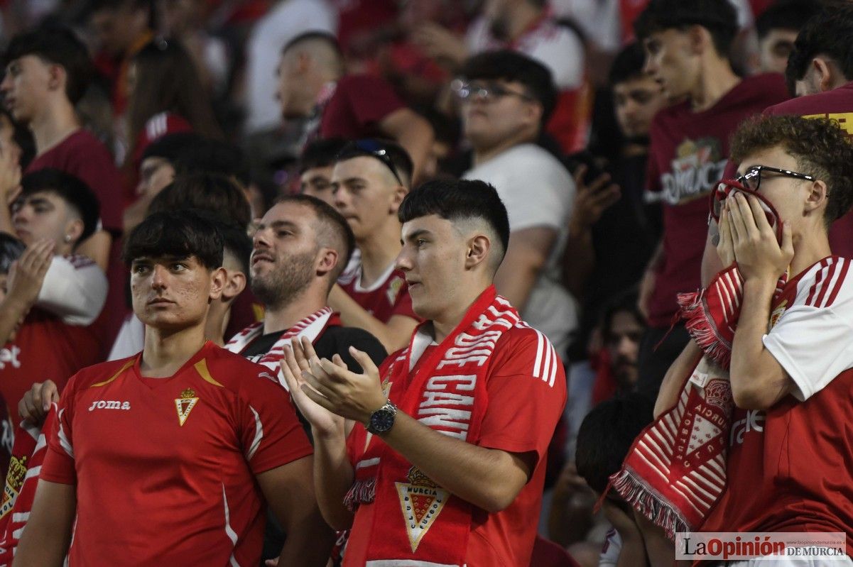 Así fue el encuentro del play off del Real Murcia y el Nástic en la lucha por el ascenso