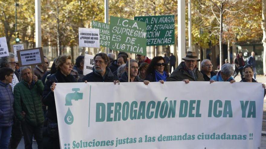 La Rapa sale a la calle por la derogación del ICA ante el &quot;silencio absoluto&quot; del Gobierno de Aragón