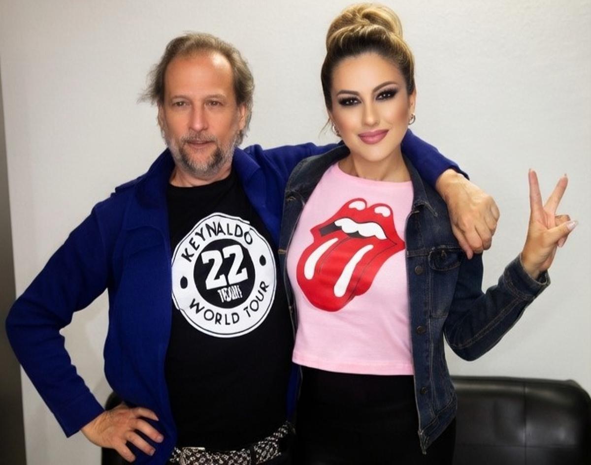 Román García Albertos junto a Jutxa Ródenas.