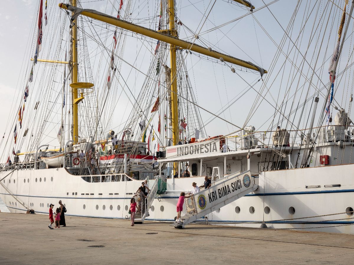 En las tripas del 'Bima Suci', el mayor buque-escuela 'made in Vigo'