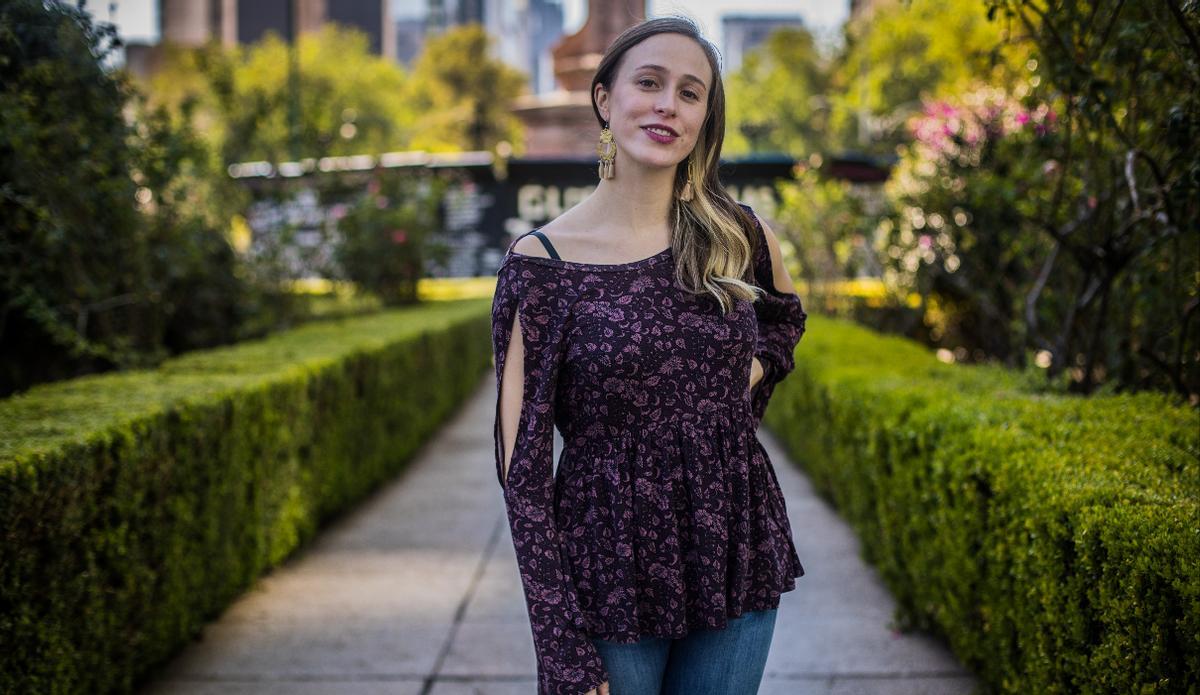 La joven mexicana Elisa Díaz Castelo.