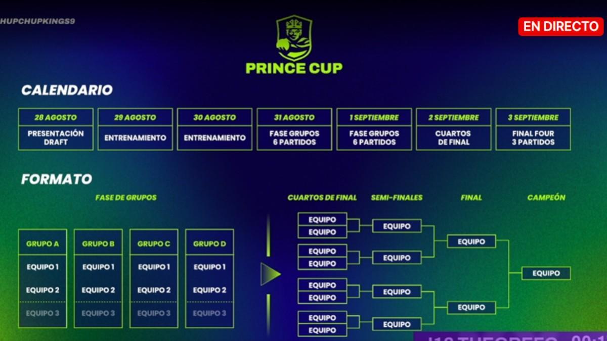 Piqué anuncia la Prince Cup