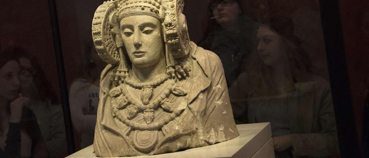 Dama de Elche en el Museo Arqueológico Nacional