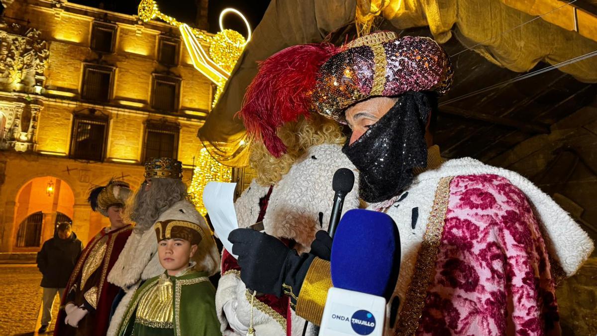 Las imágenes de la Cabalgata de Reyes Magos de Trujillo