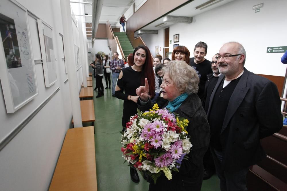 Homenaje a Manuel María en la Pablo Picasso