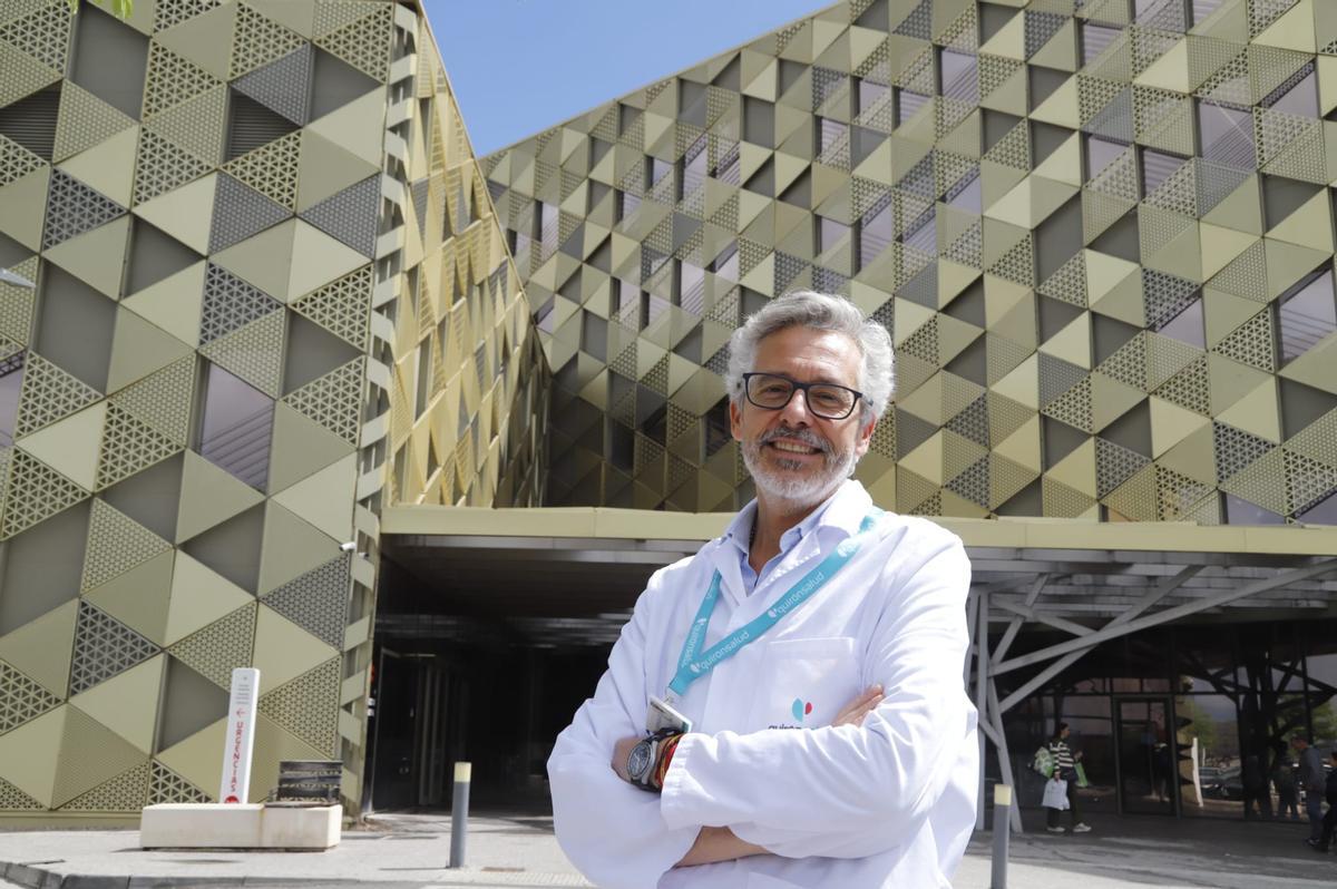 El director médico del hospital QuirónSalud Córdoba, Rafael Cuenca.