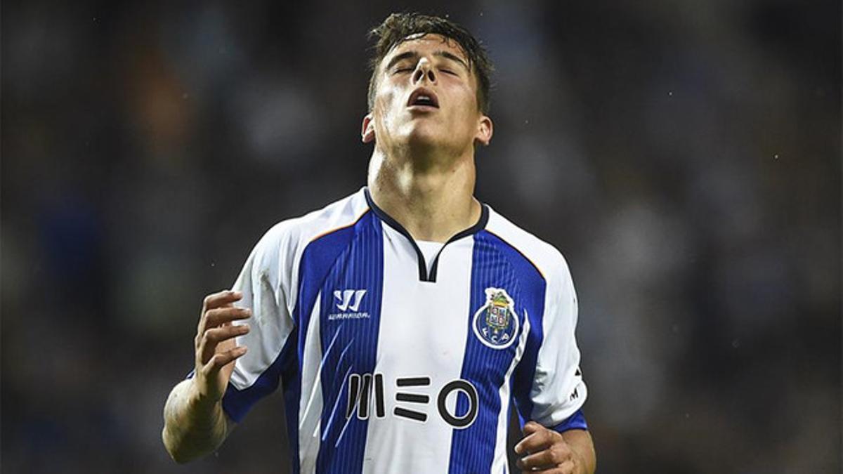 Tello, durante uno de sus partidos esta temporada con el Oporto