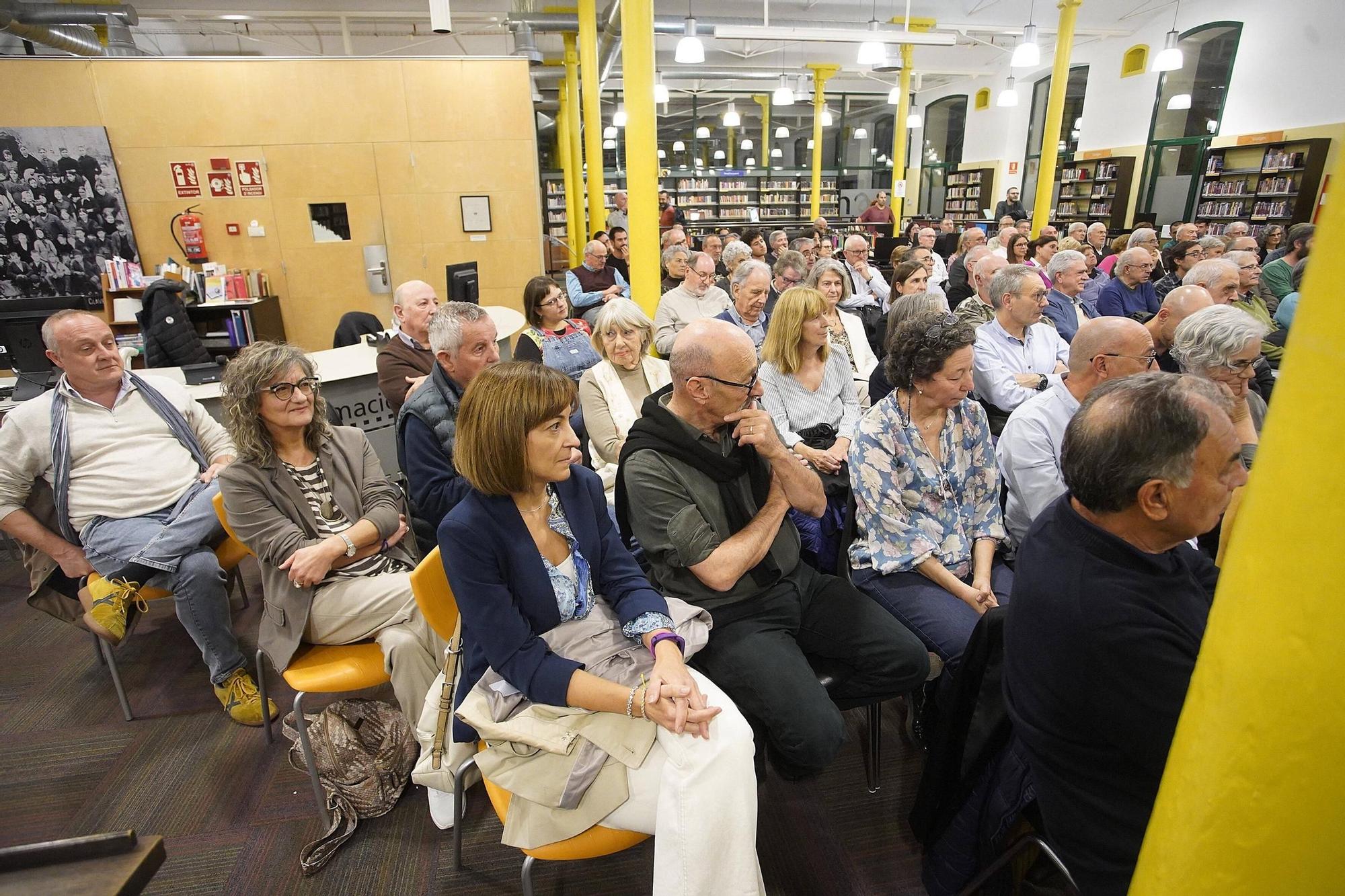 Les fotos de la presentació del llibre “Salvador Sunyer. Temps polítics (1977-1991)”
