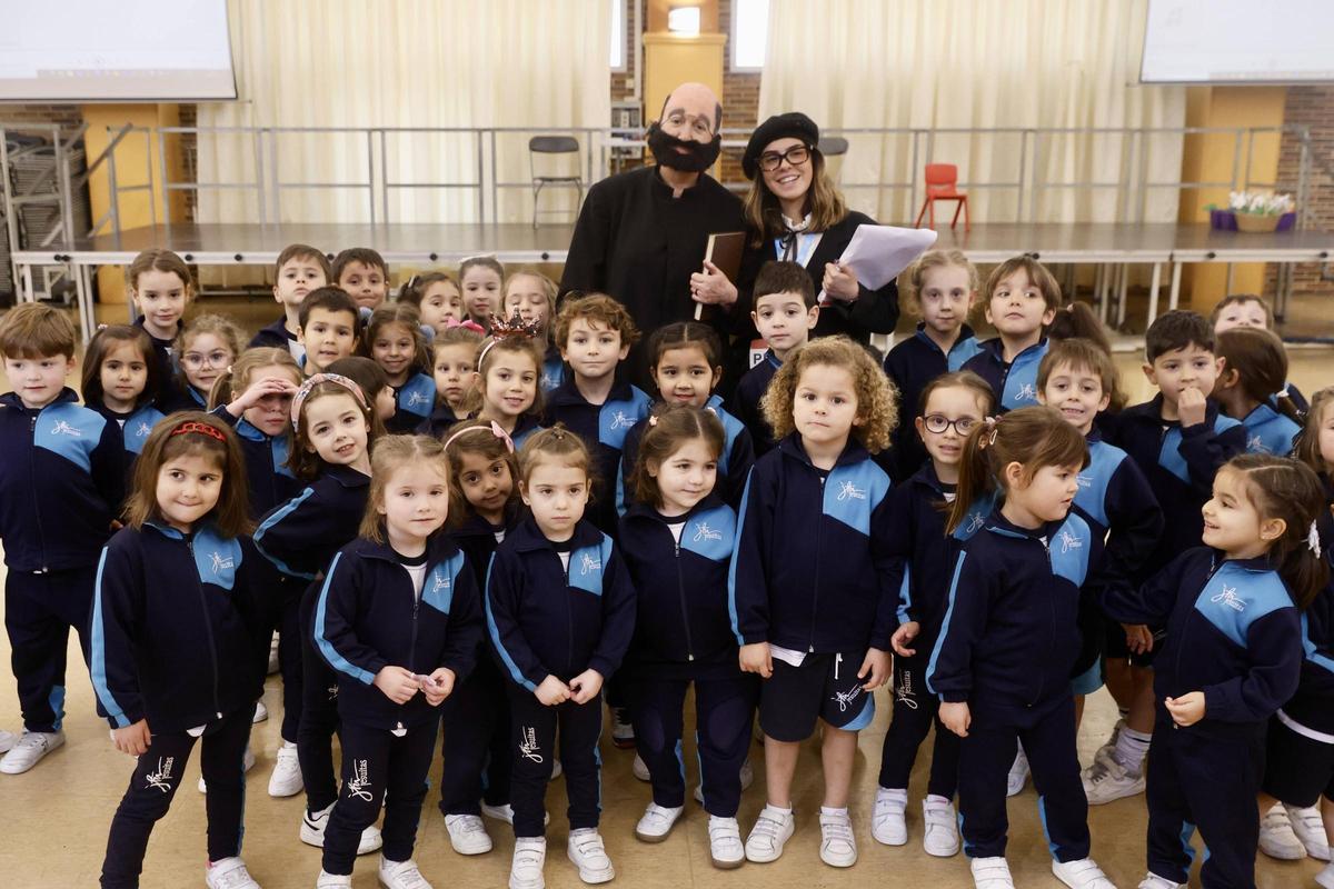 Así disfruta el alumnado del colegio de la Inmaculada de Gijón su "Semana Ignaciana", en imágenes