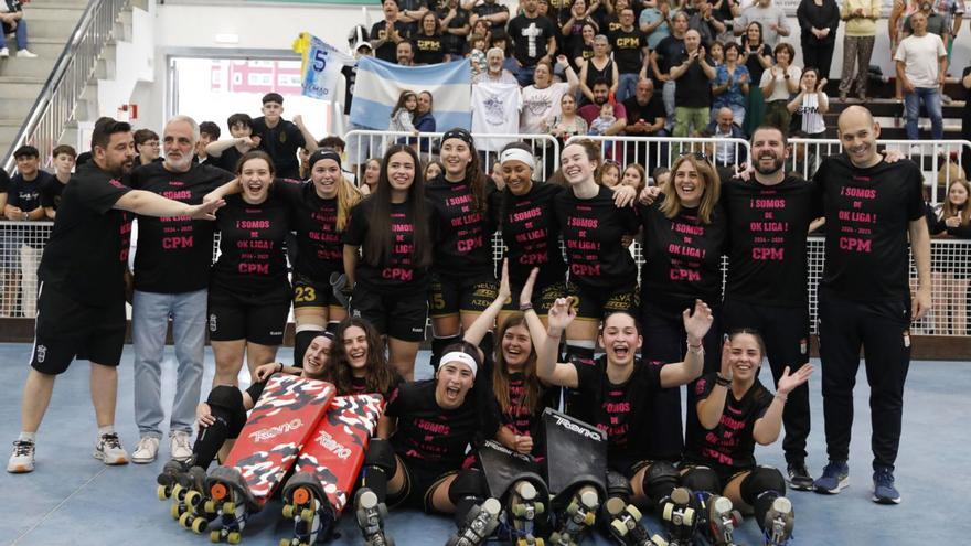 El eNe Oposiciones CP Mieres sube a la OK Liga como un tiro