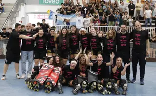 El eNe Oposiciones CP Mieres sube a la OK Liga como un tiro
