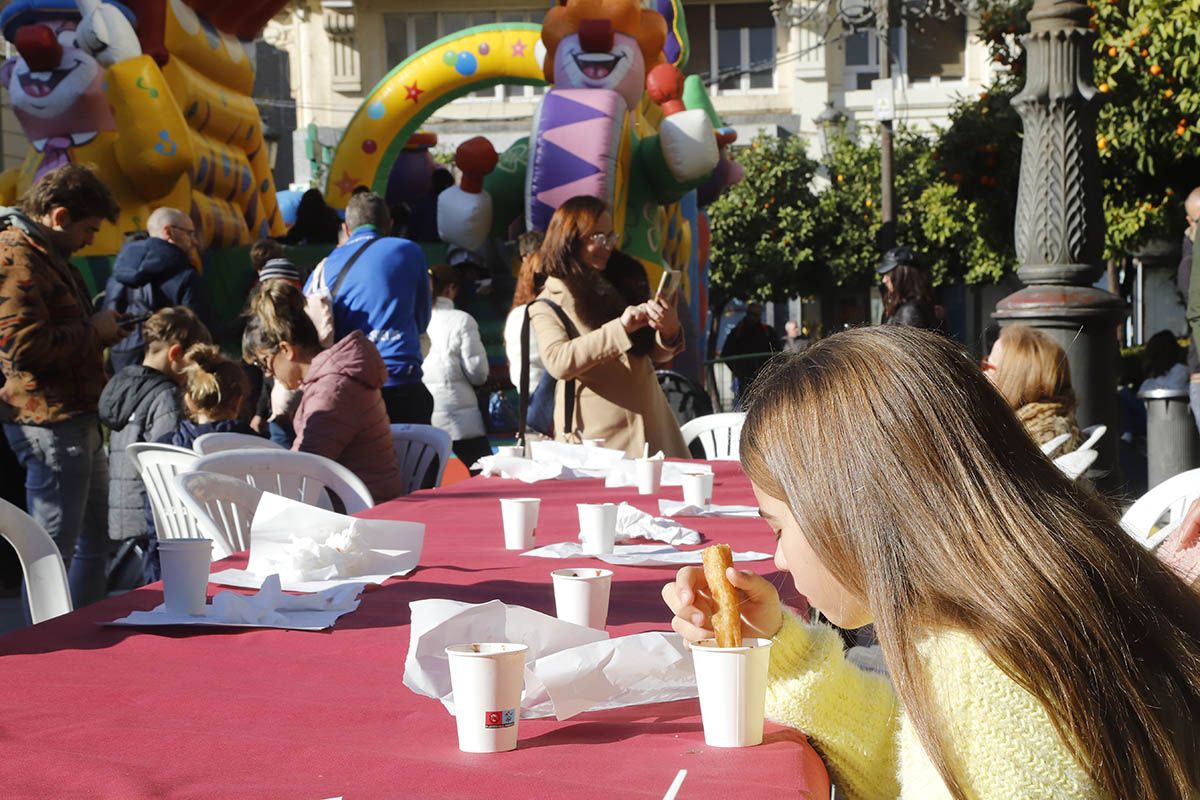 El fin de año infantil de las Tendillas, en imágenes