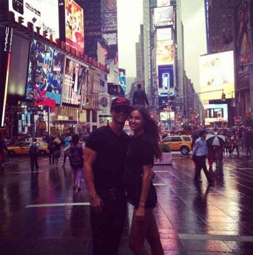Cristiano Ronaldo e Irina Shayk, en Nueva York.