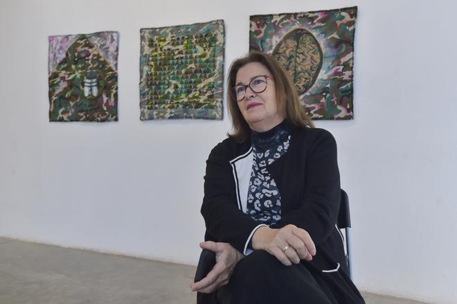 Exposición 'Trama', de la artista Nela Ochoa, en la sala Saro León