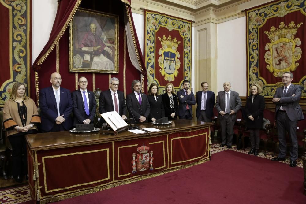 Toma de posesión de nuevos profesores de la Universidad