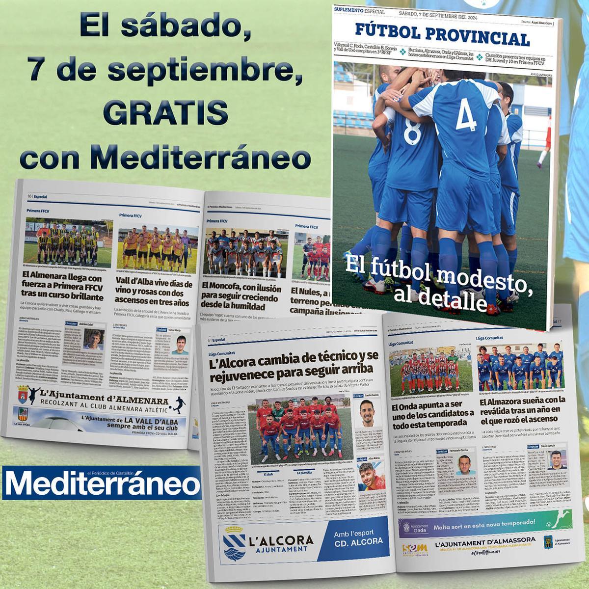 ¡No te pierda este sábado el suplemento especial de Fútbol Provincial!