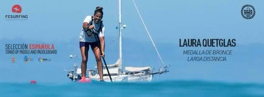 Laura Quetglas, bronce en el Mundial de SUP en Fiji