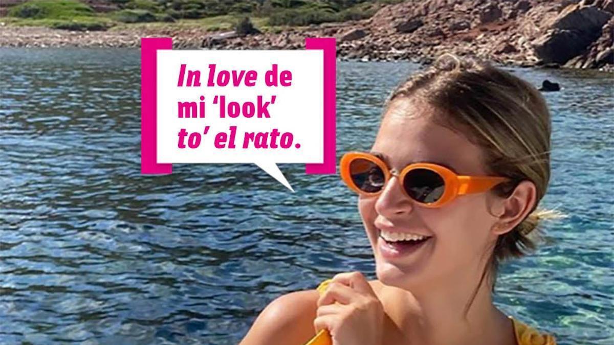 Laura Escanes en el barco con bikini y pareo: "In love de mi look to el rato"
