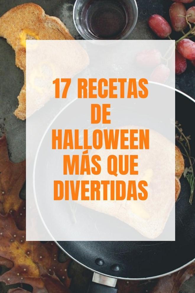 17 recetas de Halloween que están para morirse