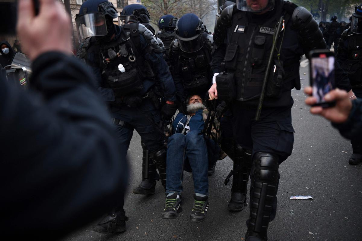 Despliege policial de máximos en Francia para la nueva jornada de protestas