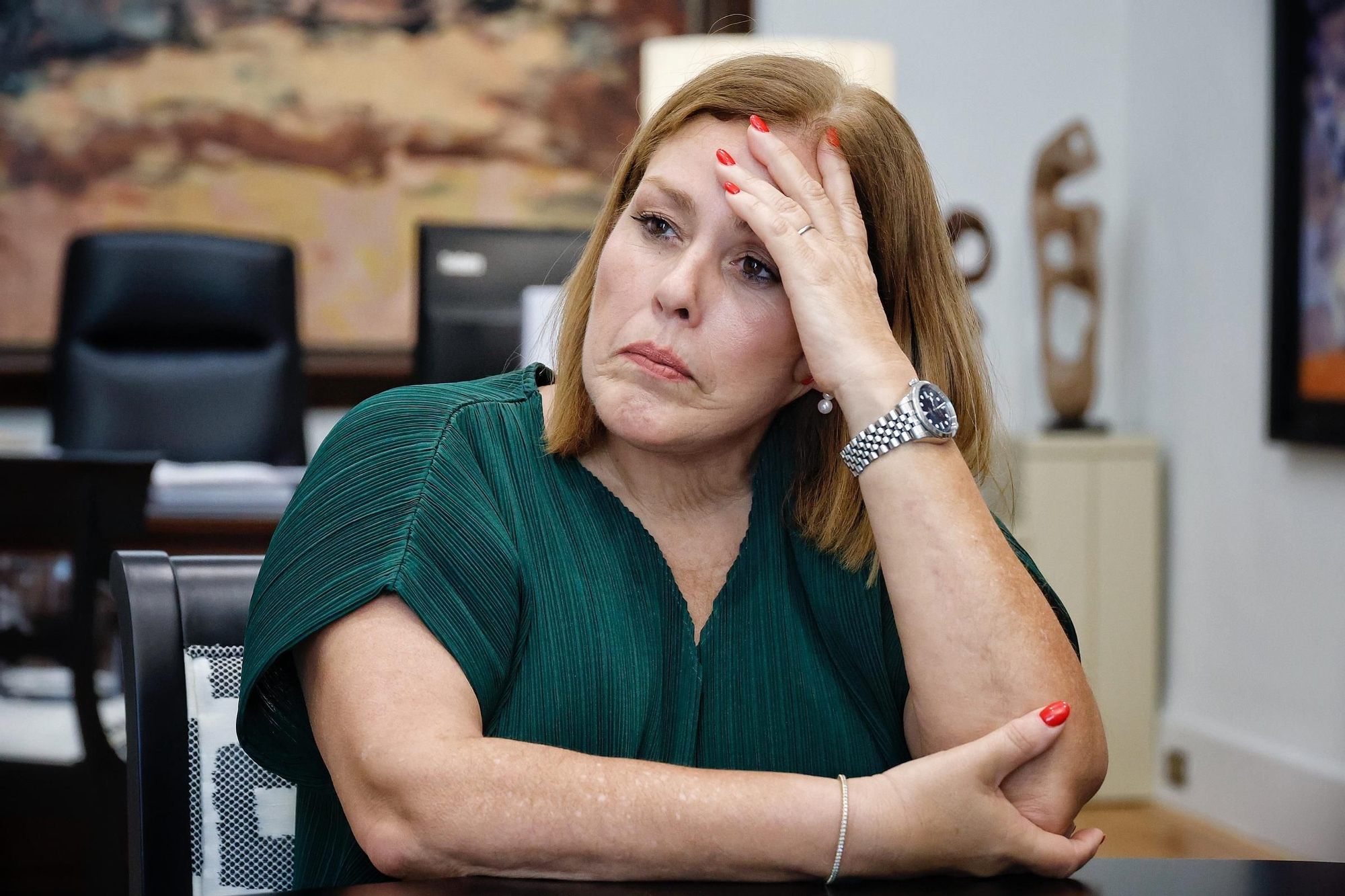 Astrid Pérez, presidenta del Parlamento de Canarias
