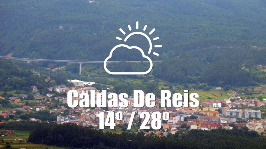El tiempo en Caldas de Reis: previsión meteorológica para hoy, domingo 22 de junio