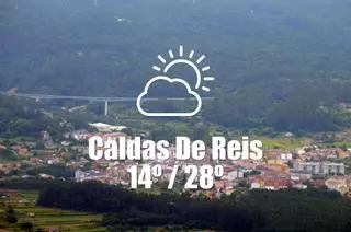 El tiempo en Caldas de Reis: previsión meteorológica para hoy, domingo 22 de junio